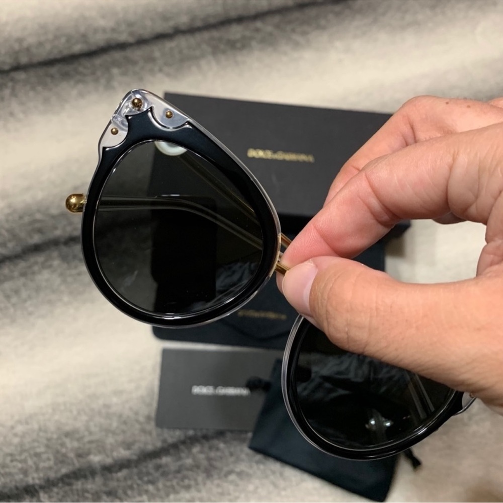 Dolce & Gabbana Cat Eye DG4340 Sunglasses - Picture 6 of 11
